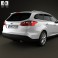 Ford Focus Wagon 2012 3d model
