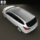 Ford Focus Wagon 2012 3d model