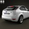 Ford Focus hatchback 5-door 2009 3d model