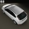 Ford Focus hatchback 5-door 2009 3d model