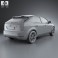 Ford Focus hatchback 5-door 2009 3d model