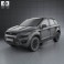 Ford Kuga 2012 3d model