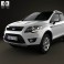 Ford Kuga 2012 3d model