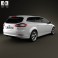 Ford Mondeo Turnier Titanium X Mk4 2012 3d model