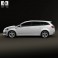 Ford Mondeo Turnier Titanium X Mk4 2012 3d model