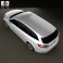 Ford Mondeo Turnier Titanium X Mk4 2012 3d model