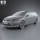 Ford Mondeo Turnier Titanium X Mk4 2012 3d model