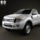Ford Ranger Single Cab 2012 3d model