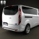 Ford Tourneo Custom LWB 2013 3d model