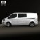 Ford Transit Custom Crew Van LWB 2013 3d model