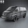 Ford Transit Custom Crew Van SWB 2013 3d model