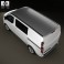 Ford Transit Custom Crew Van SWB 2013 3d model
