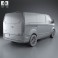 Ford Transit Custom Crew Van SWB 2013 3d model