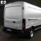 Ford Transit Panel Van LWB 2012 3d model