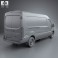 Ford Transit Panel Van LWB 2012 3d model