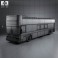 Gillig Low Floor Double Decker Bus 2012 3d model