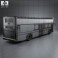 Gillig Low Floor Double Decker Bus 2012 3d model