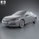 Honda Accord PHEV 2014 3d model