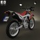 Honda CRF250L 2013 3d model