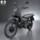 Honda POP 100 2012 3d model