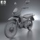Honda POP 100 2012 3d model