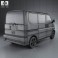 Honda Vamos HM2 2012 3d model