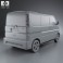 Honda Vamos HM2 2012 3d model
