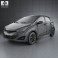 Hyundai HB20 2013 3d model