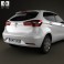 Kia Rio (K2) hatchback 5-door 2012 3d model