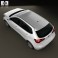 Kia Rio (K2) hatchback 5-door 2012 3d model