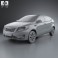 Kia Rio (K2) hatchback 5-door 2012 3d model