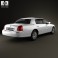 Lincoln Town Car L 2011 3d model