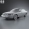 Lincoln Town Car L 2011 3d model