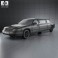 Lincoln Town Car Limousine 2011 3d model