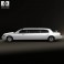 Lincoln Town Car Limousine 2011 3d model