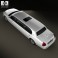 Lincoln Town Car Limousine 2011 3d model