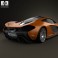 McLaren P1 2013 3d model