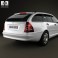 Mercedes-Benz C-Class (W203) estate 2005 3d model