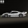 Mercedes-Benz CLK-class GTR AMG 1999 3d model