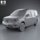 Mercedes-Benz Citan Mixto 2012 3d model
