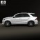 Mercedes-Benz ML-class AMG (W166) 2012 3d model