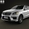 Mercedes-Benz ML-class AMG (W166) 2012 3d model