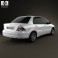 Mitsubishi Lancer Ralliart sedan 2004 3d model