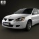 Mitsubishi Lancer Ralliart sedan 2004 3d model
