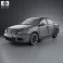 Nissan Almera (Sylphy) 2012 3d model