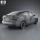 Nissan Almera (Sylphy) 2012 3d model