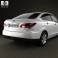 Nissan Almera (Sylphy) 2012 3d model