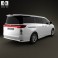 Nissan Elgrand (E52) 2012 3d model