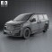Nissan Elgrand (E52) 2012 3d model