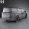 Nissan Elgrand (E52) 2012 3d model